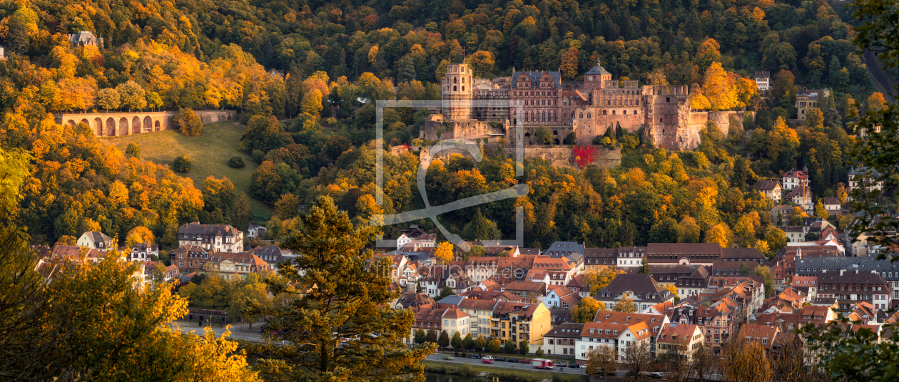 Bild-Nr.: 12403901 Heidelberger Schloss im Herbst erstellt von eyetronic