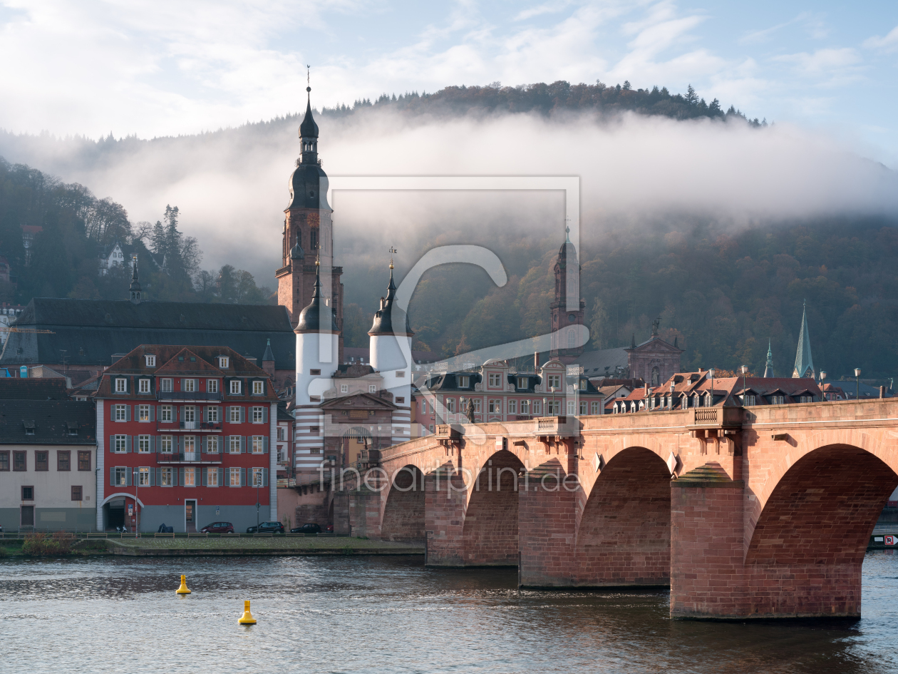 Bild-Nr.: 12404392 Heidelberg Alte Brücke im Herbst erstellt von eyetronic