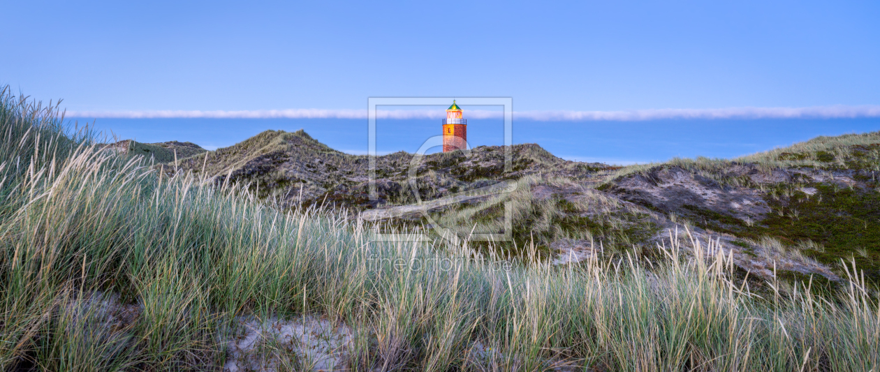 Bild-Nr.: 12404407 Leuchtturm Quermarkenfeuer Rotes Kliff auf Sylt erstellt von eyetronic