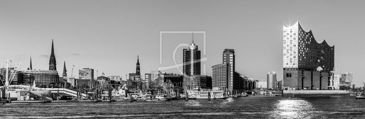 Bild-Nr.: 12404656 Hamburg Skyline erstellt von Ursula Reins