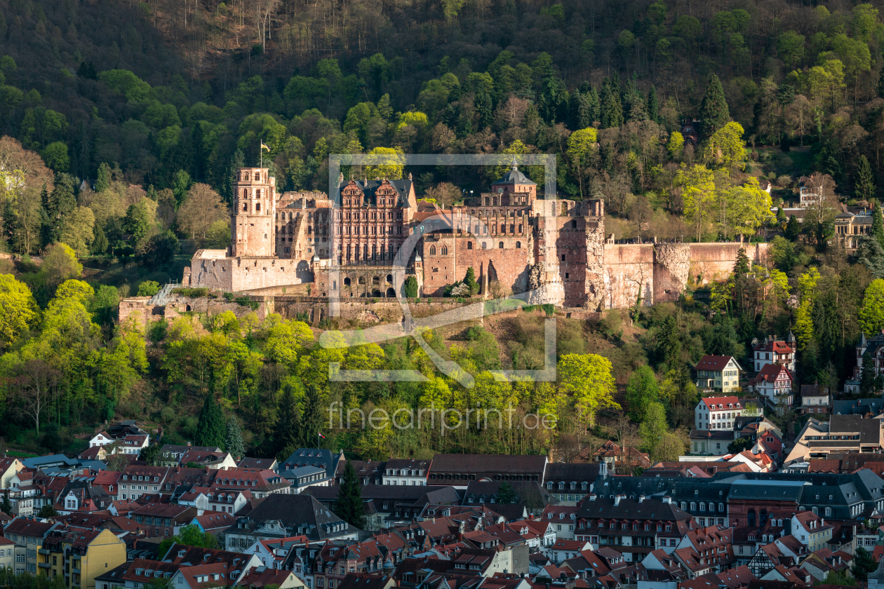Bild-Nr.: 12404841 Heidelberger Schloss im Frühling erstellt von eyetronic
