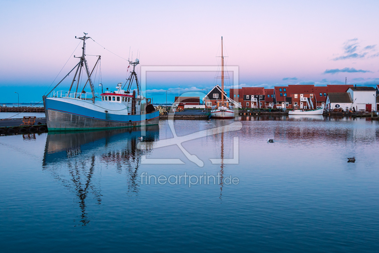 Bild-Nr.: 12404952 Blick auf den Hafen von Klintholm Havn in Dänemark erstellt von Rico Ködder
