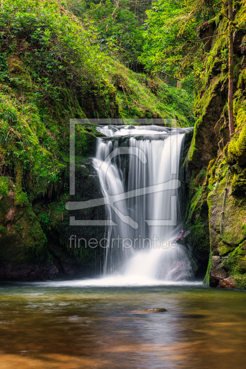 Bild-Nr.: 12405043 Geroldsauer Wasserfall im Nordschwarzwald erstellt von Michael Valjak