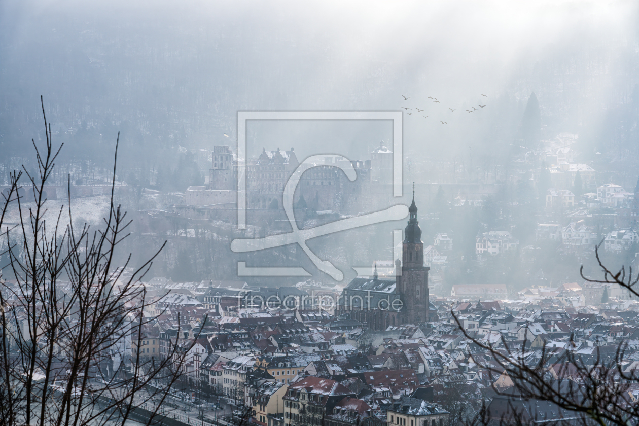 Bild-Nr.: 12405154 Heidelberg im Winter erstellt von eyetronic