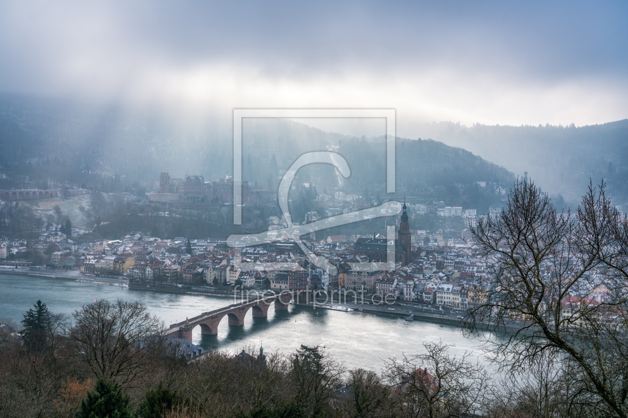 Bild-Nr.: 12405254 Blick vom Philosophenweg in Heidelberg erstellt von eyetronic