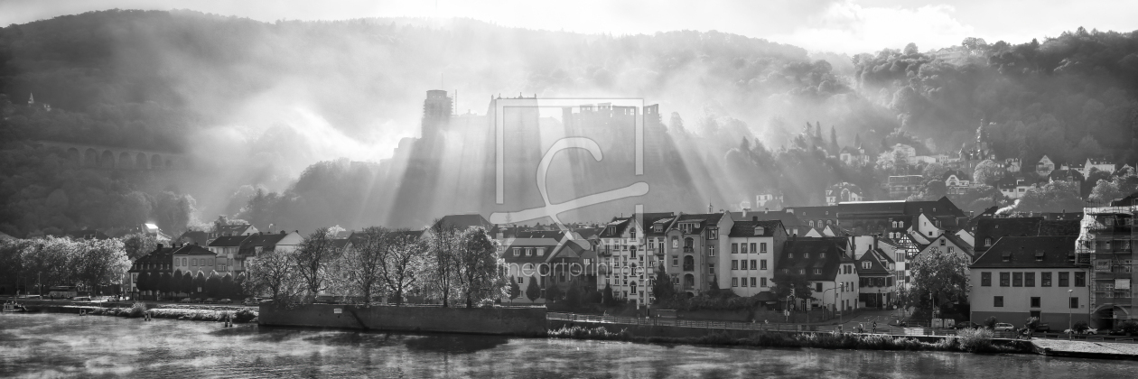 Bild-Nr.: 12405840 Heidelberger Schloss im Nebel erstellt von eyetronic