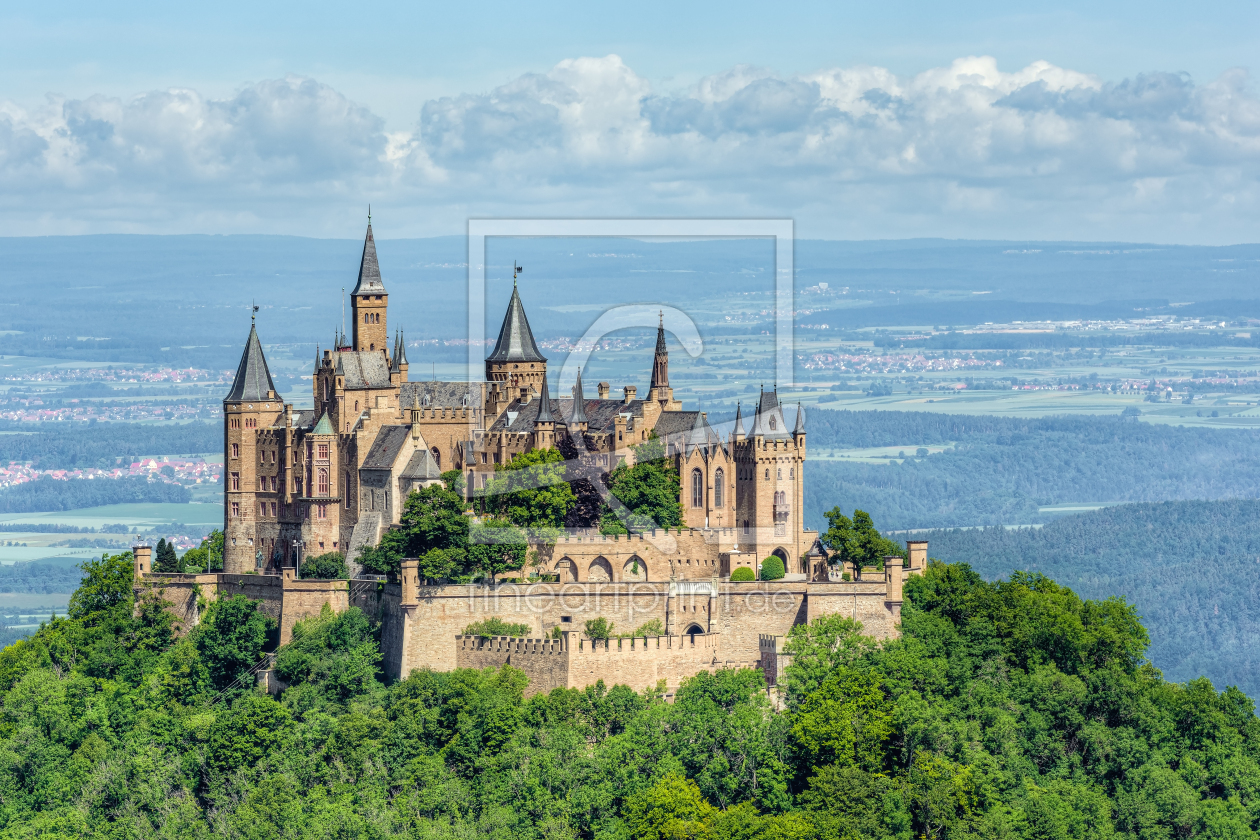 Bild-Nr.: 12414961 Burg Hohenzollern im Sommer erstellt von Michael Valjak