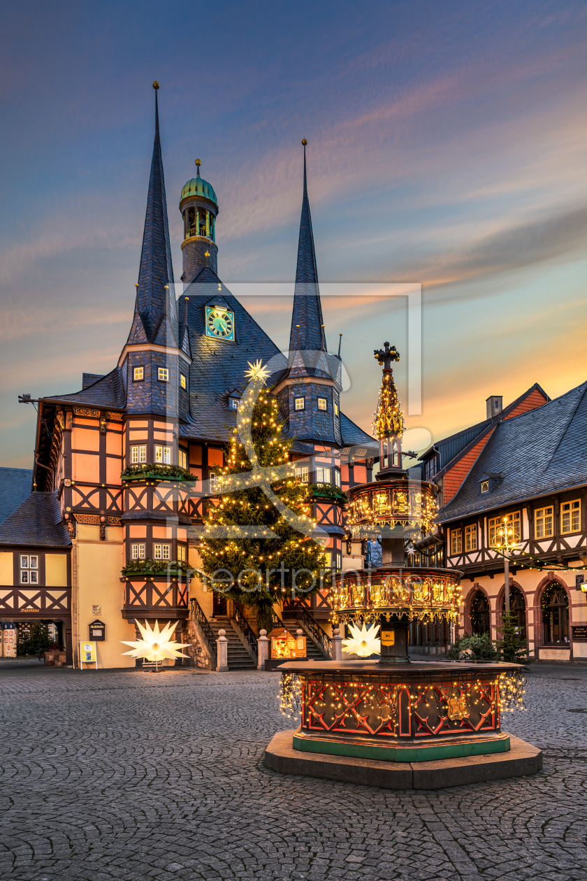 Bild-Nr.: 12432924 Weihnachten in Wernigerode erstellt von Mapics