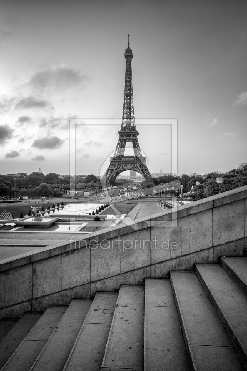 Bild-Nr.: 12437460 Eiffelturm monochrom erstellt von eyetronic