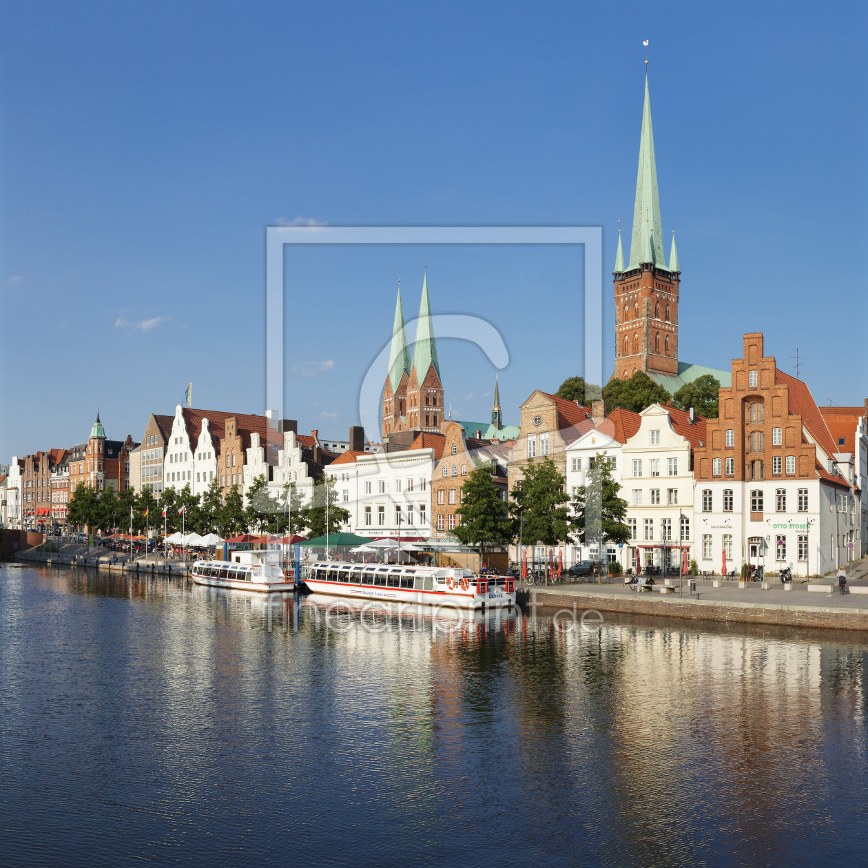 Bild-Nr.: 12438541 Stadttrave von Lübeck erstellt von KundenNr-360966