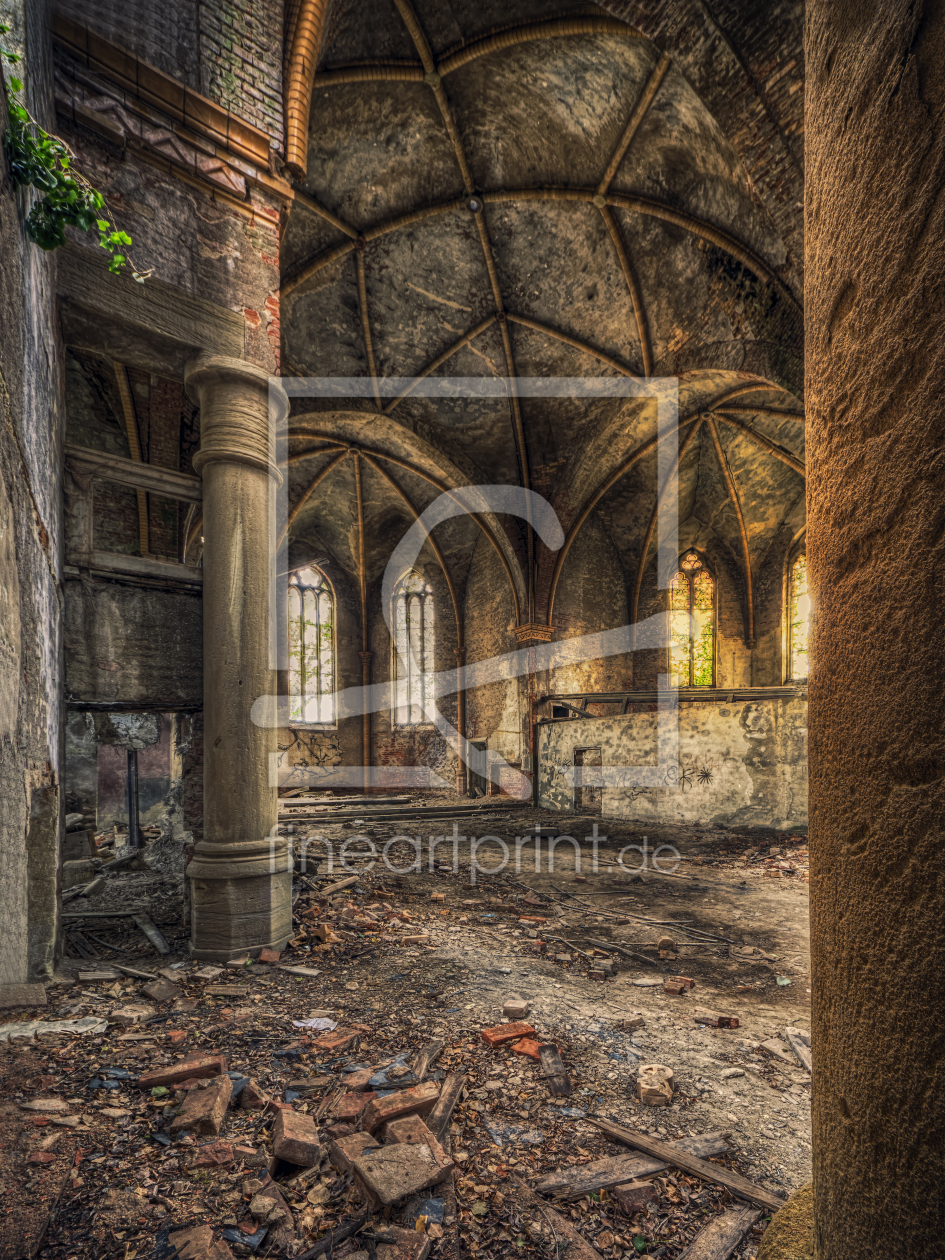 Bild-Nr.: 12450959 Lost Place - verlassene alte Kirche erstellt von Sichtweisen-Photo