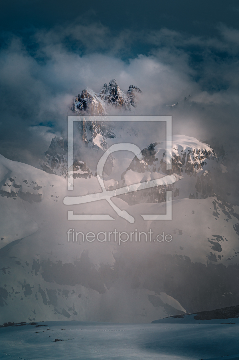 Bild-Nr.: 12454387 Dolomiten in den Wolken erstellt von sebileiste