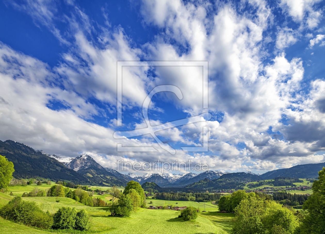Bild-Nr.: 12467402 Wolken über den Bergen erstellt von Andreas Föll