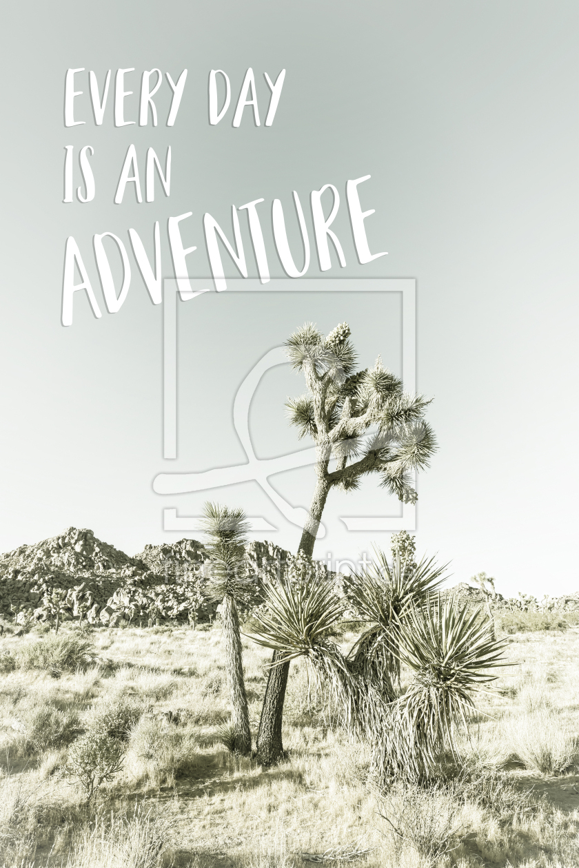 Bild-Nr.: 12468000 Every day is an adventure - Wüstenimpression erstellt von Melanie Viola
