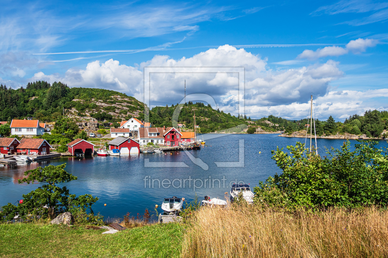 Bild-Nr.: 12468514 Blick auf das Dorf Farestad in Norwegen erstellt von Rico Ködder