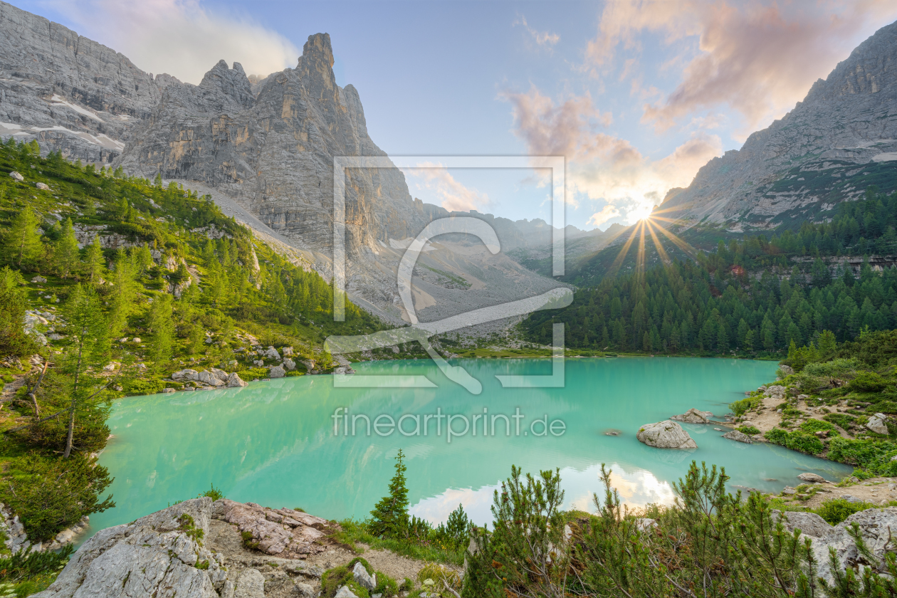 Bild-Nr.: 12469897 Lago di Sorapis in den Dolomiten erstellt von Michael Valjak