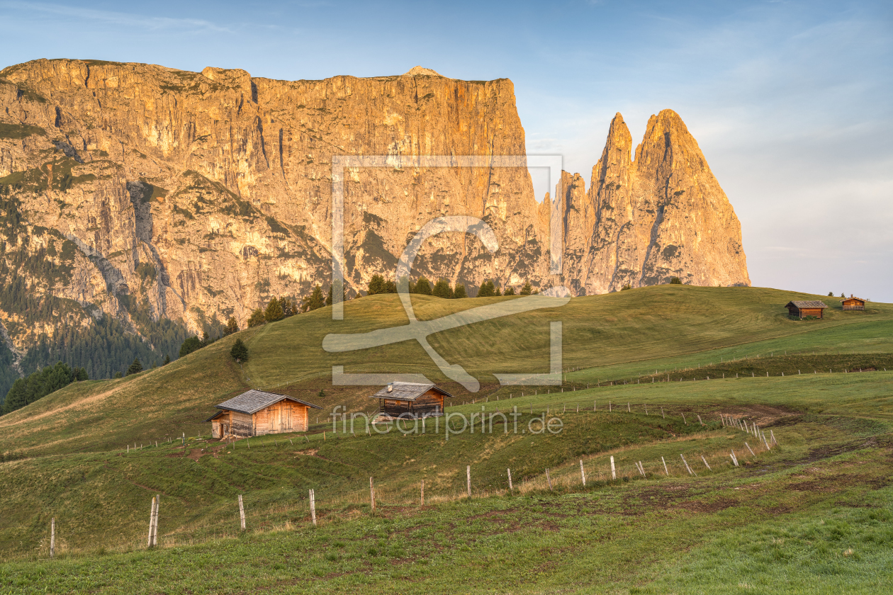 Bild-Nr.: 12472766 Schlern und Santnerspitze in Südtirol erstellt von Michael Valjak
