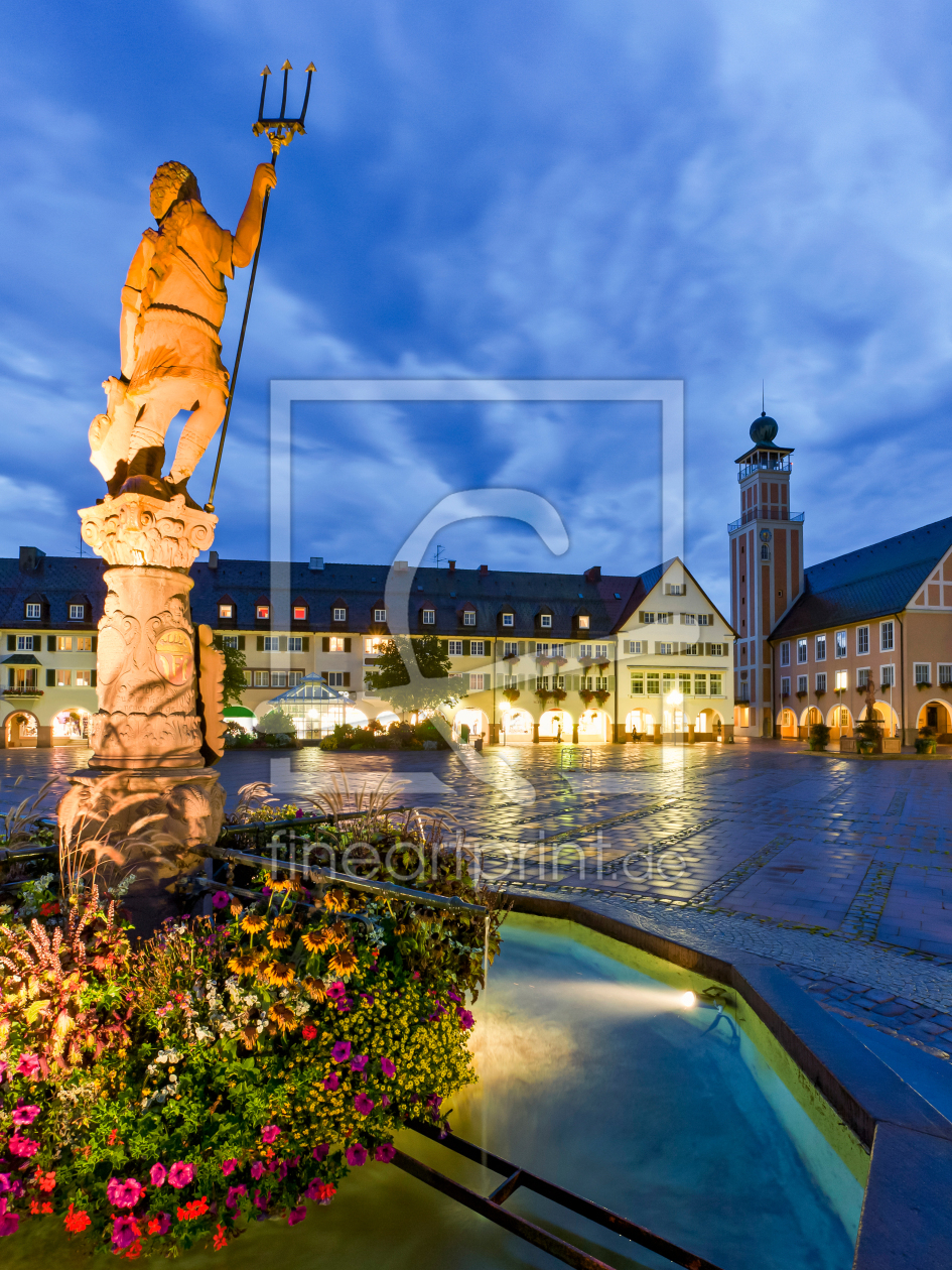 Bild-Nr.: 12475978 Marktplatz in Freudenstadt im Schwarzwald erstellt von dieterich