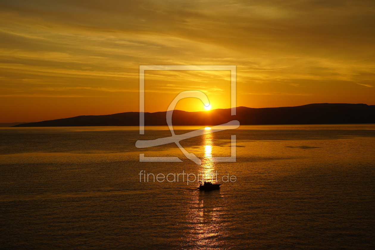 Bild-Nr.: 12480196 Sonnenuntergang in Kroatien erstellt von Ralf Nemeth