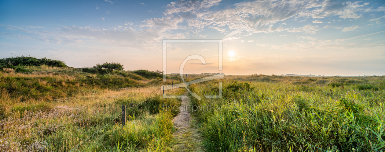 Bild-Nr.: 12484830 Nationalpark Wattenmeer bei Sonnenaufgang erstellt von eyetronic