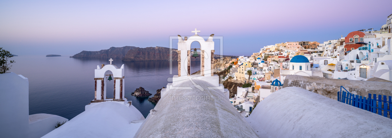 Bild-Nr.: 12495917 Das Dorf Oia auf Santorini erstellt von eyetronic
