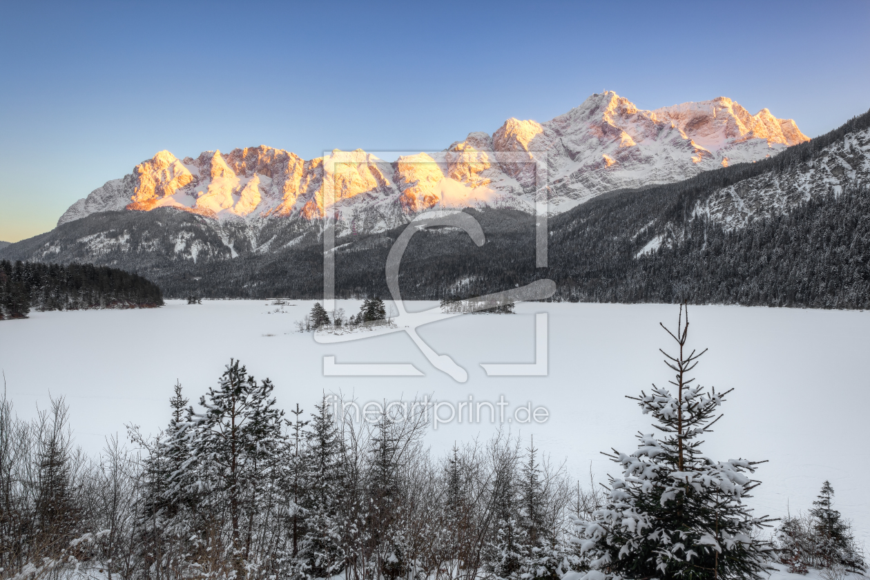 Bild-Nr.: 12496027 Winter am Eibsee erstellt von Michael Valjak