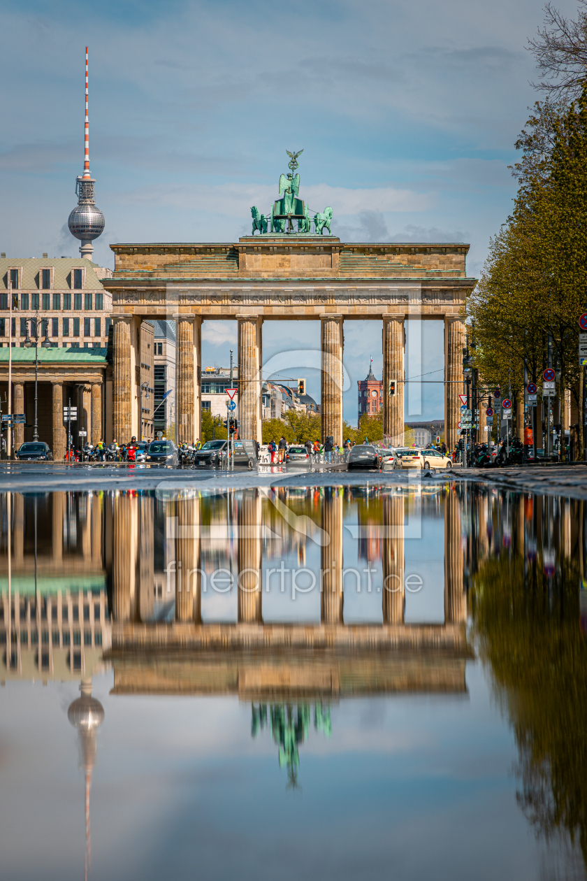Bild-Nr.: 12496641 Brandenburger Tor Spiegelung erstellt von Thomas Bulgrin