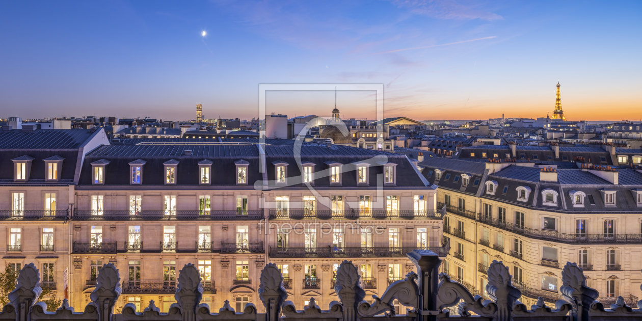 Bild-Nr.: 12506491 Über den Dächern von Paris erstellt von eyetronic