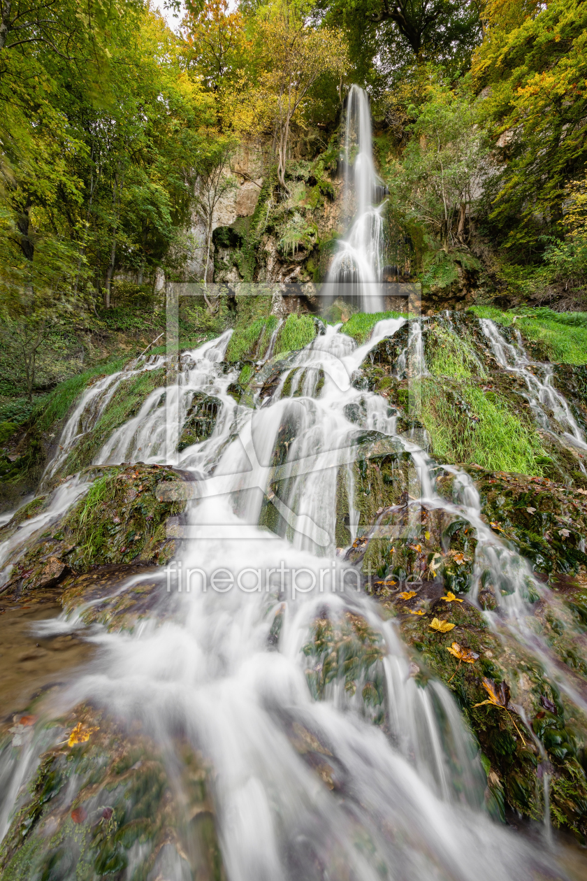 Bild-Nr.: 12542610 Uracher Wasserfall auf der SchwÃ¤bischen Alb erstellt von Michael Valjak
