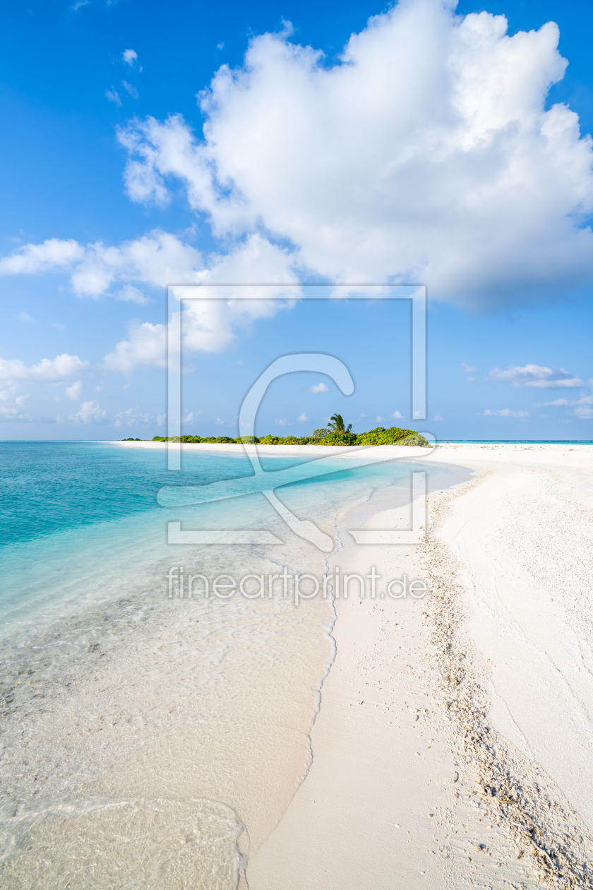 Bild-Nr.: 12585201 Sandbank auf den Malediven erstellt von eyetronic