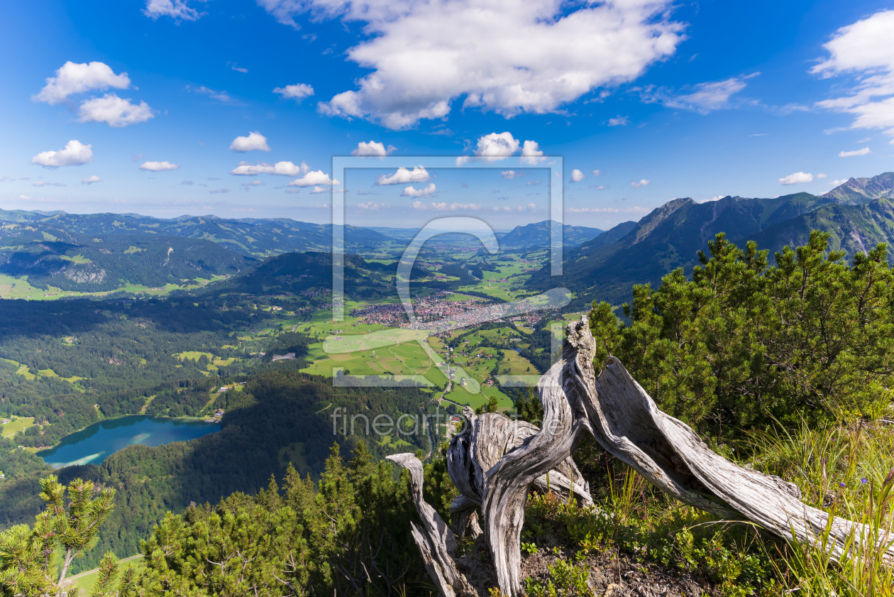 Bild-Nr.: 12586111 Aussichtspunkt auf Oberstdorf erstellt von Walter G. AllgÃ¶wer