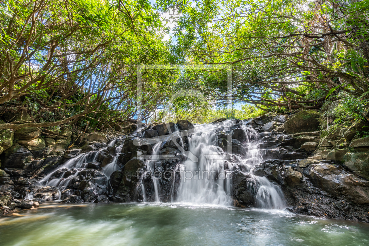 Bild-Nr.: 12588130 Cascade Vacoas Wasserfall auf Mauritius erstellt von eyetronic