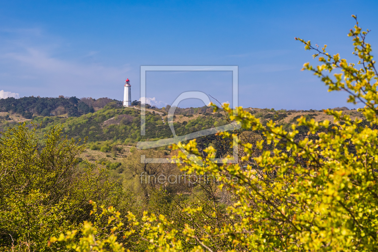 Bild-Nr.: 12592485 Blick vom Swantiberg auf den Leuchtturm Dornbusch  erstellt von Rico KÃ¶dder