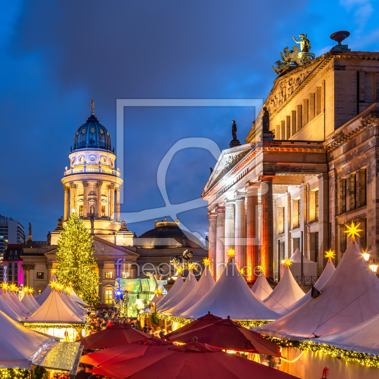 Bild-Nr.: 12624522 Weihnachtsmarkt am Gendarmenmarkt Berlin erstellt von eyetronic