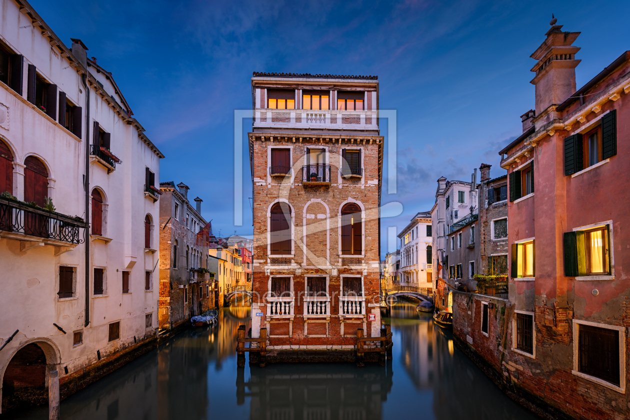 Bild-Nr.: 12624775 Nachts in Venedig erstellt von Mapics