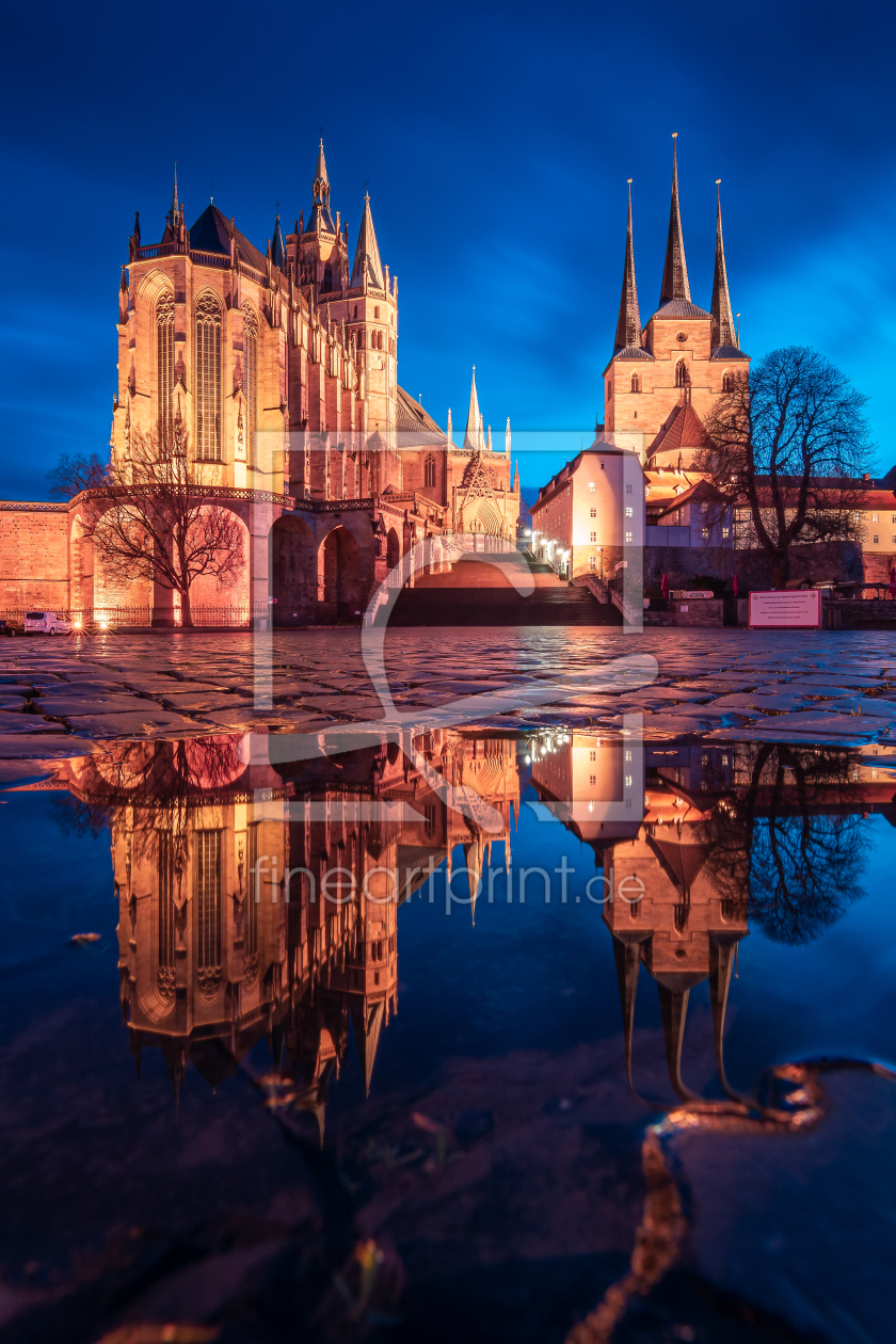 Bild-Nr.: 12626011 Erfurter Domplatz im Spiegel erstellt von Martin Wasilewski