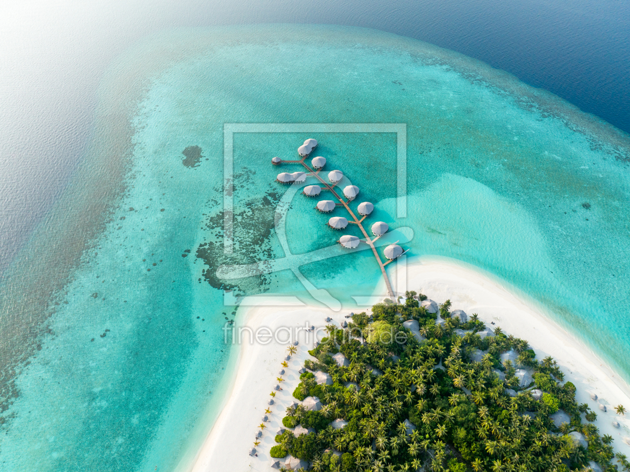 Bild-Nr.: 12628381 Strandresort auf den Malediven erstellt von eyetronic