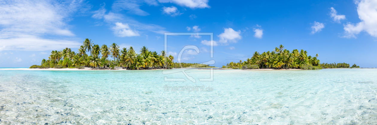 Bild-Nr.: 12628717 Rangiroa auf FranzÃ¶sisch Polynesien erstellt von eyetronic