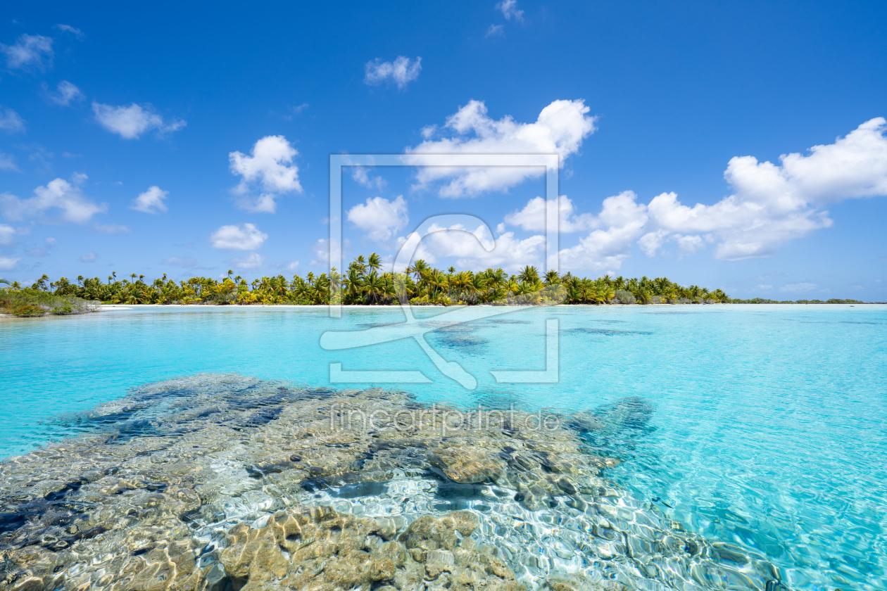 Bild-Nr.: 12629069 Blaue Lagune auf Fakarava erstellt von eyetronic