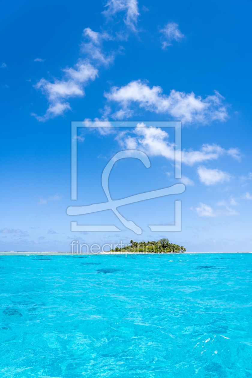Bild-Nr.: 12629083 Tropische Insel in FranzÃ¶sisch Polynesien erstellt von eyetronic