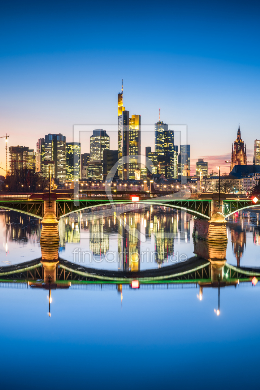 Bild-Nr.: 12642764 Skyline von Frankfurt am Main erstellt von eyetronic