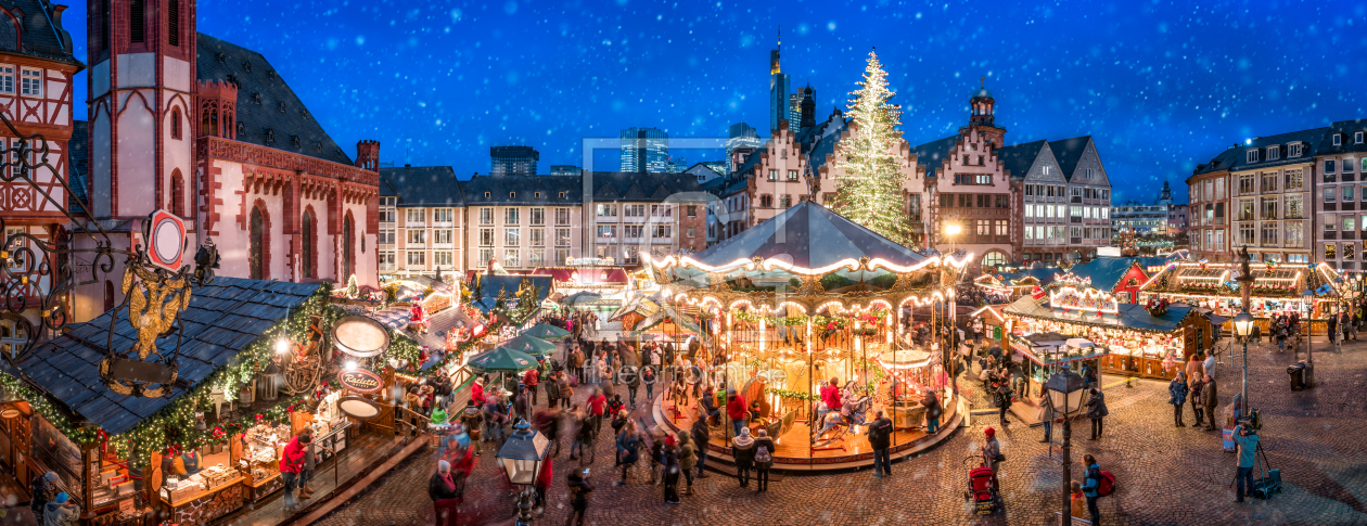Bild-Nr.: 12642771 Weihnachtsmarkt auf dem RÃ¶mer in Frankfurt erstellt von eyetronic