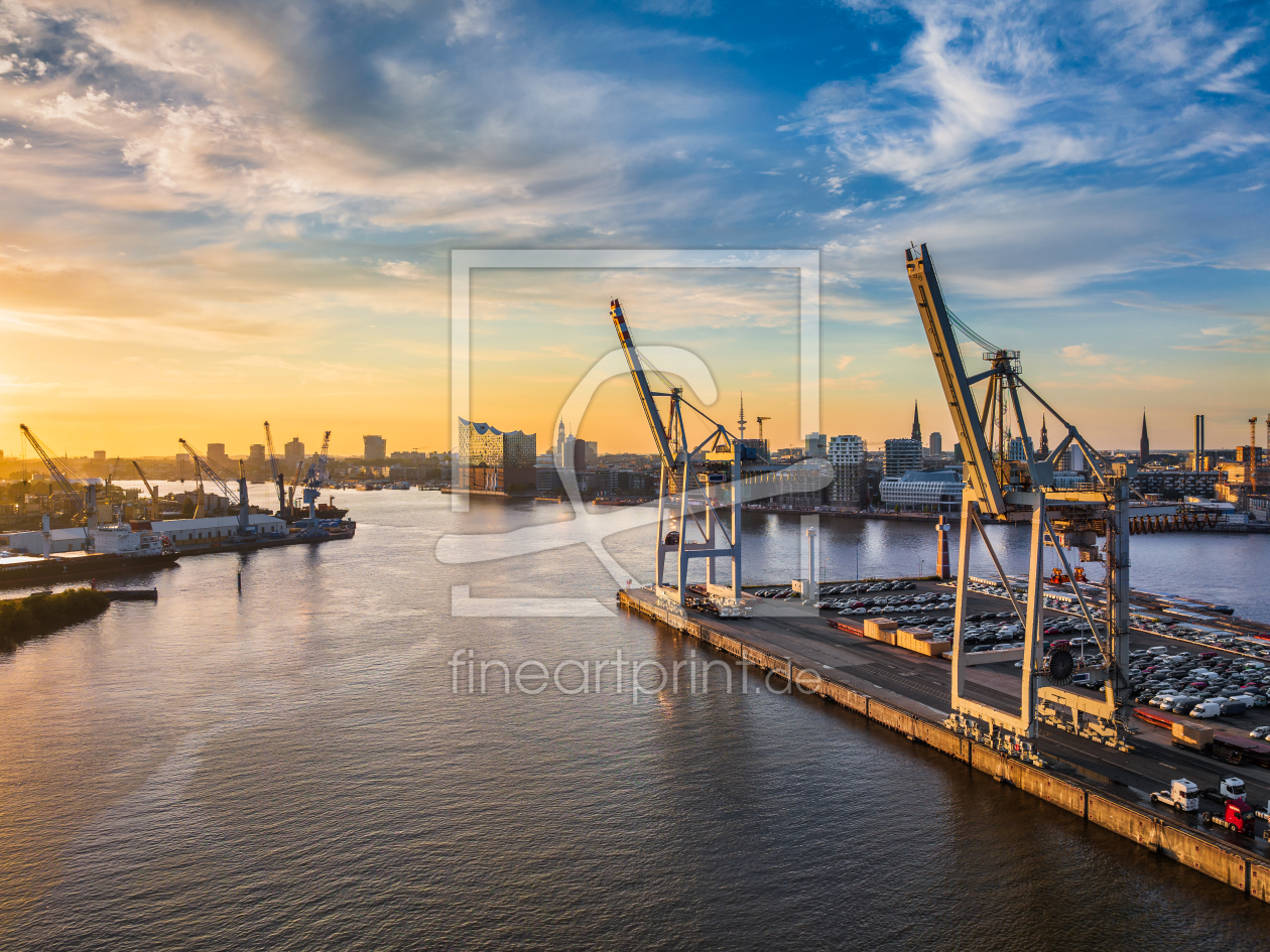 Bild-Nr.: 12645615 Hafen von Hamburg erstellt von Mapics
