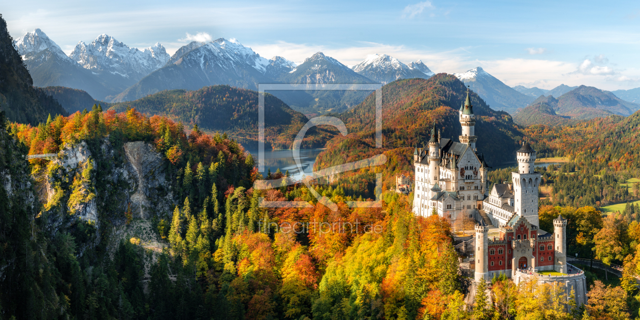 Bild-Nr.: 12646573 Schloss Neuschwanstein im Herbst erstellt von Pahmeier-Photography