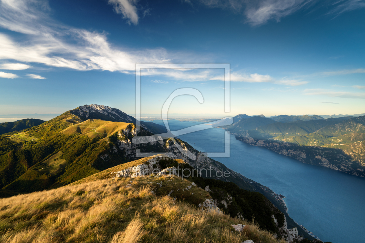 Bild-Nr.: 12647998 Gardasee von Monte Baldo - Altissimo erstellt von Pahmeier-Photography