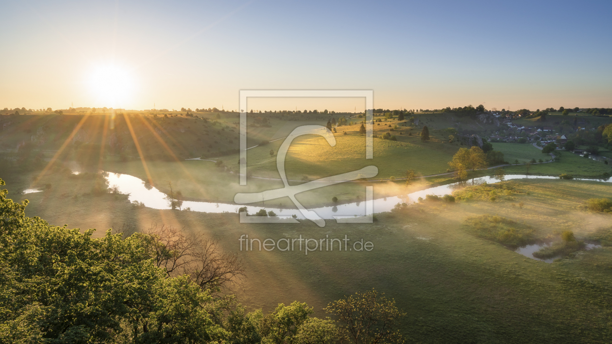 Bild-Nr.: 12652514 Eselsburger Tal zum Sonnenaufgang erstellt von Pahmeier-Photography