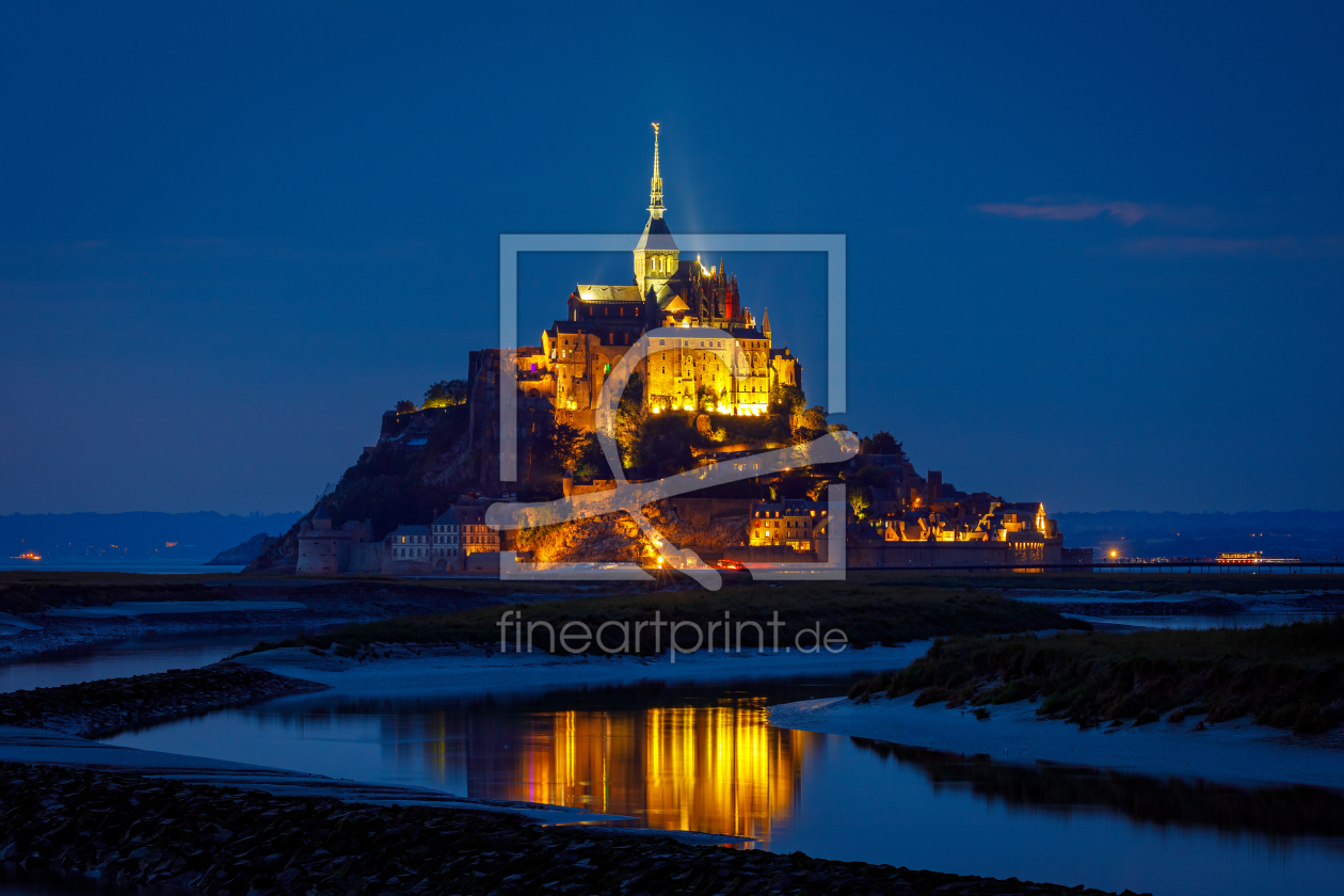 Bild-Nr.: 12684215 Der Mont Saint Michel in der Normandie erstellt von RolandBrackHeckePic