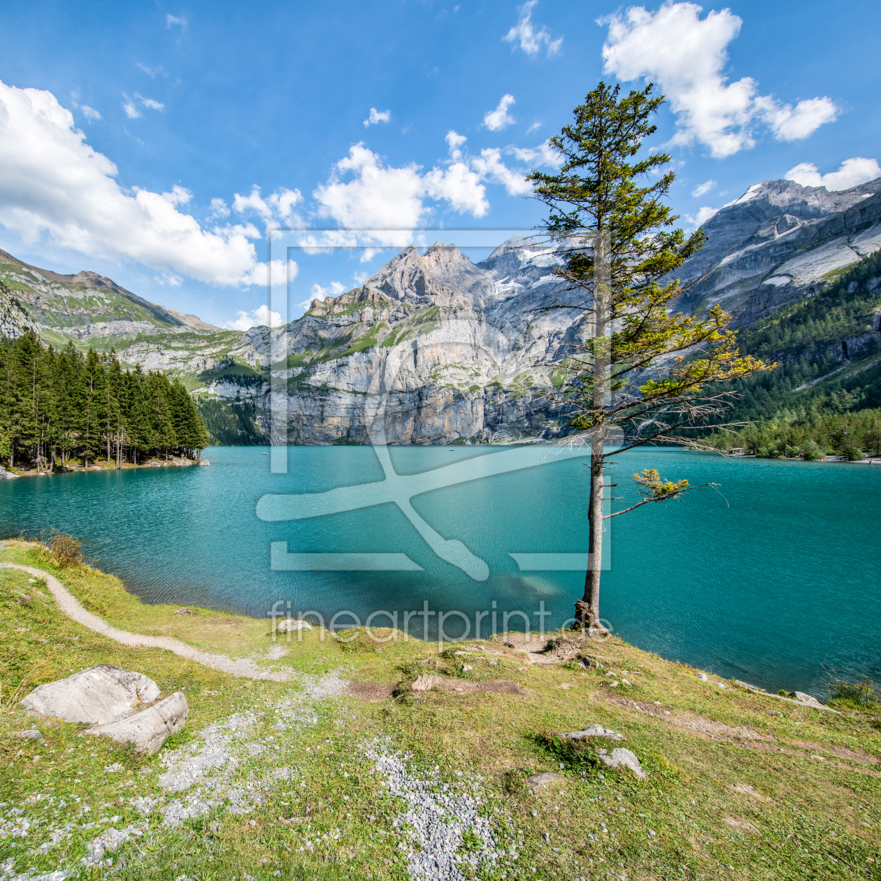 Bild-Nr.: 12689324 Oeschinensee in der Schweiz erstellt von eyetronic