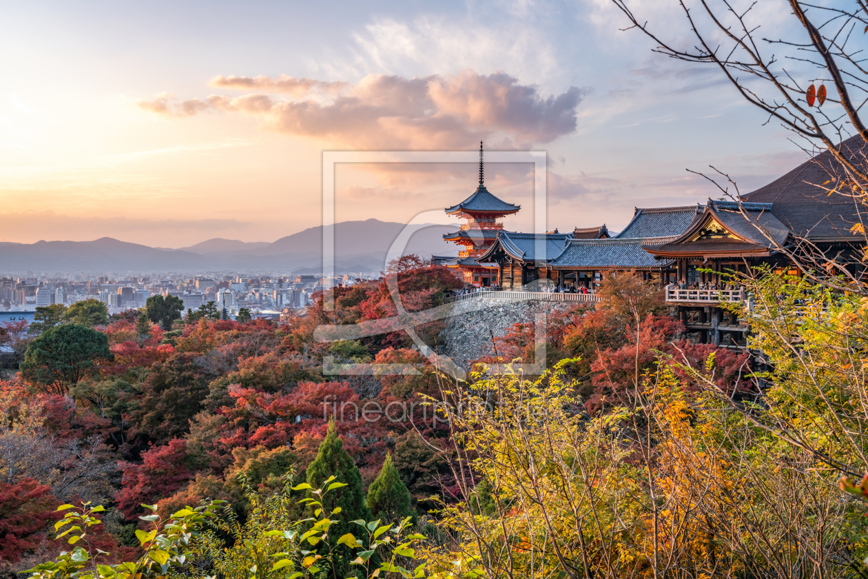 Bild-Nr.: 12703202 Kiyomizu-dera in Kyoto Japan erstellt von eyetronic