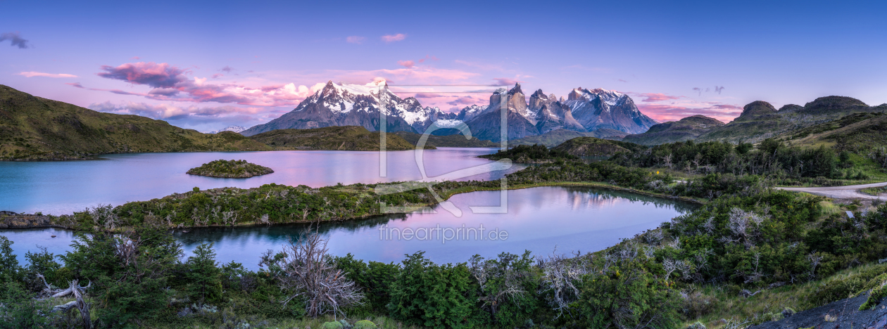 Bild-Nr.: 12704002 Pehoe See im Torres del Paine Nationalpark erstellt von eyetronic